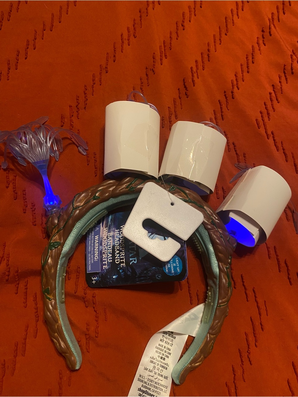 LED Light-Up Avatar Headband NWT